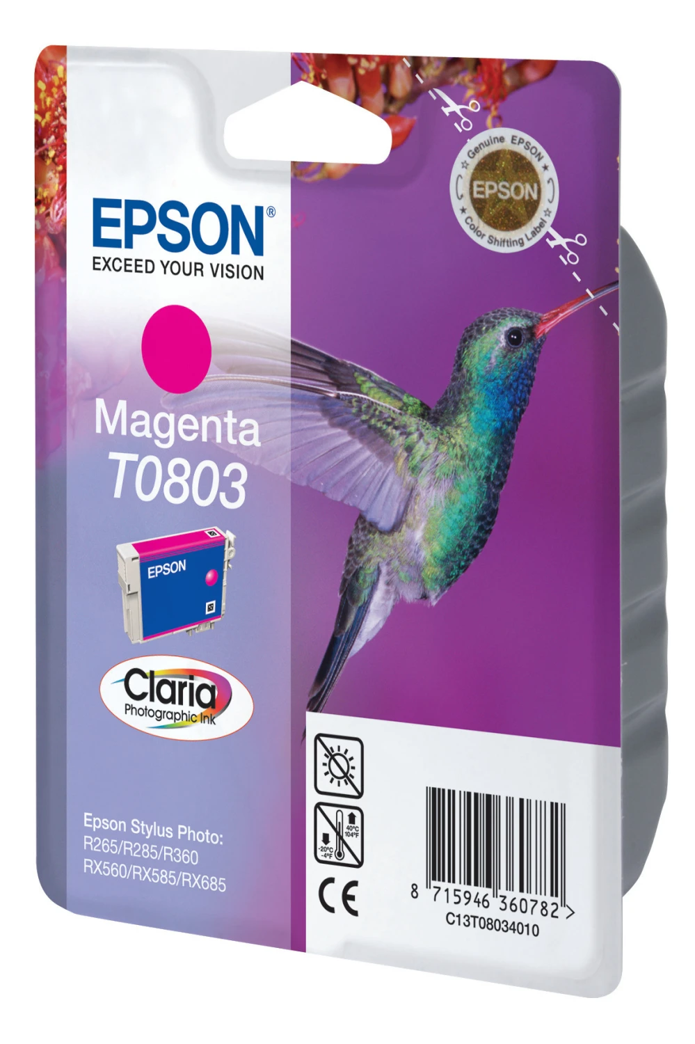 EPSON T0803 Tintenpatrone magenta