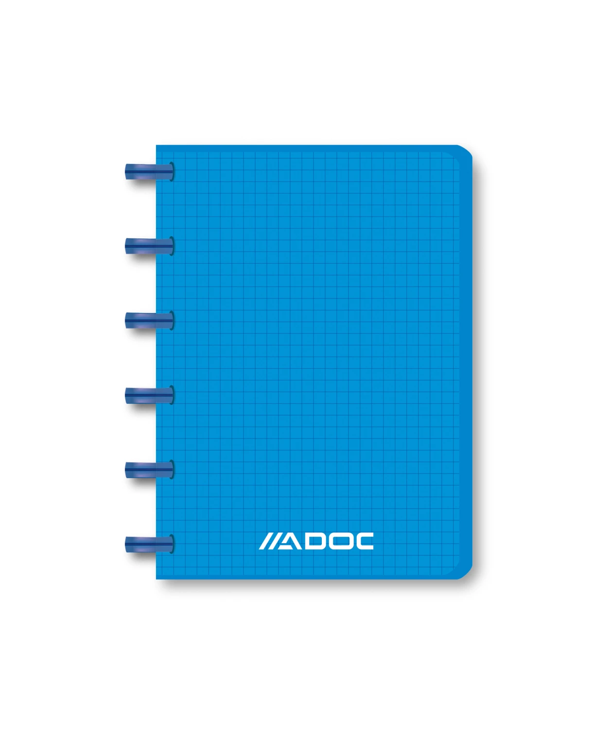 ADOC Cahier Pap-Ex A6 quadrillé bleu