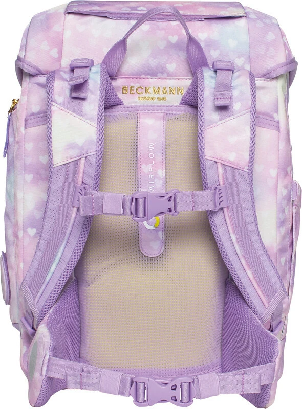 BECKMANN Schulrucksack-Set Plus Air mit Wendetasche