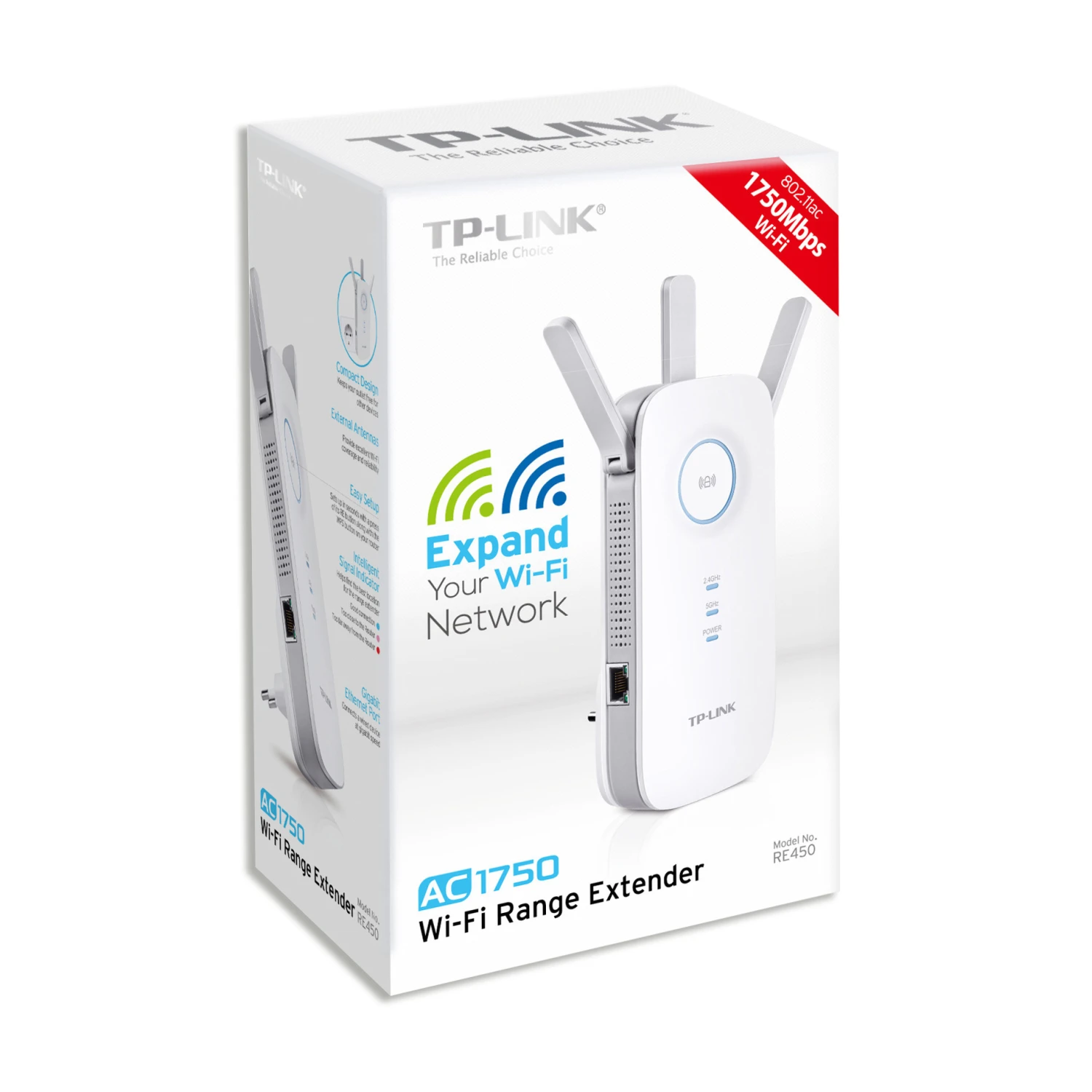 TP-LINK Répéteur Wi-Fi RE450 AC1750 Dual Band