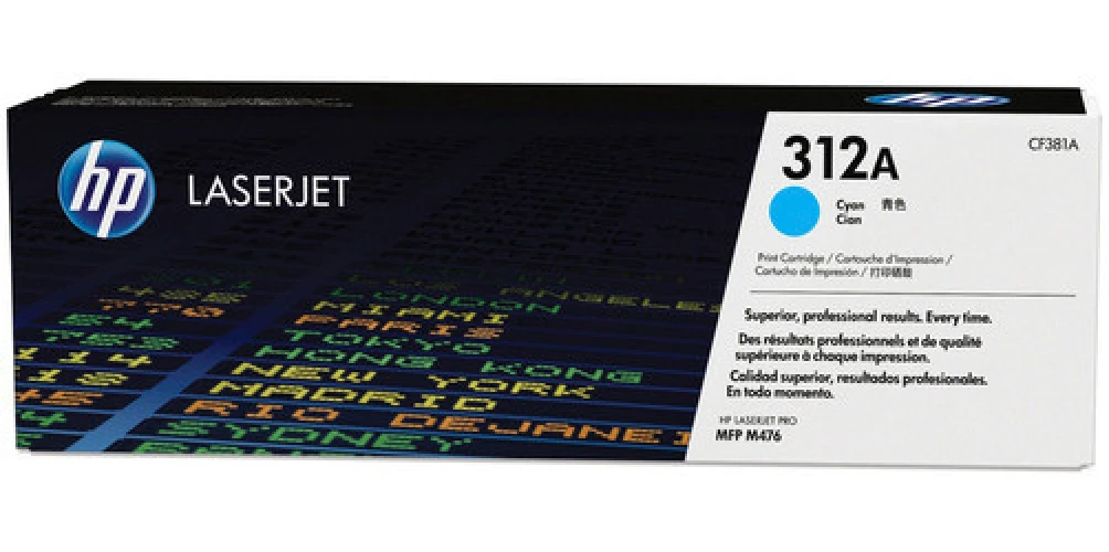 HP Toner-Modul 312A cyan