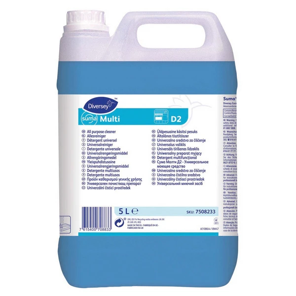 SUMA Nettoyant universel Multi D2, 2 x 5 L