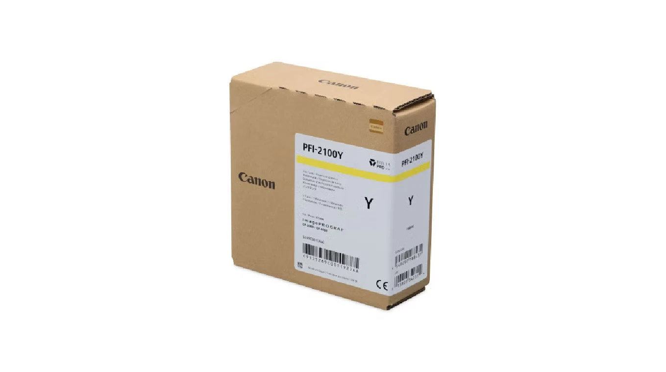 CANON Tintenpatrone yellow PFI-2100Y