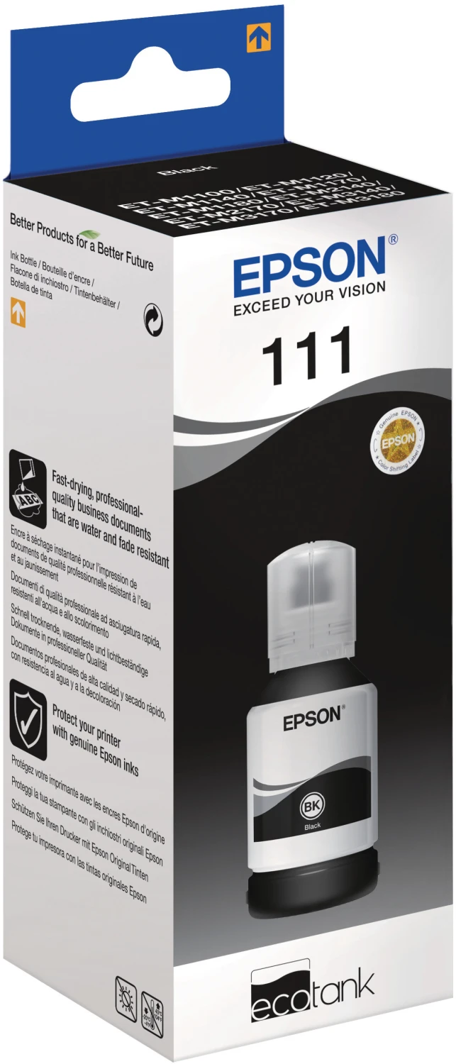 EPSON Tintenbehälter 111 schwarz