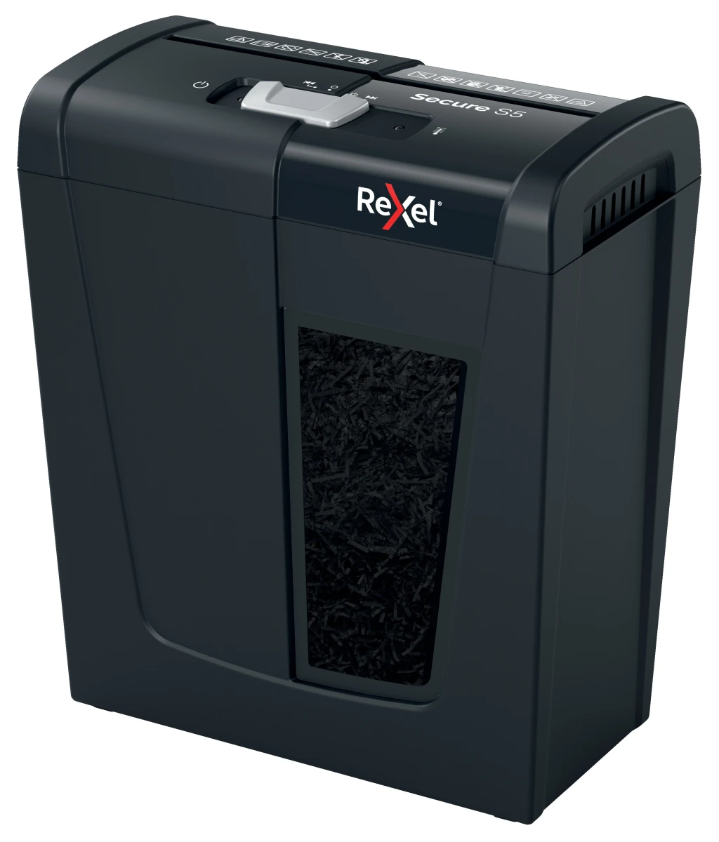 REXEL Destructeur de documents Secure S5, P-2, 10lt