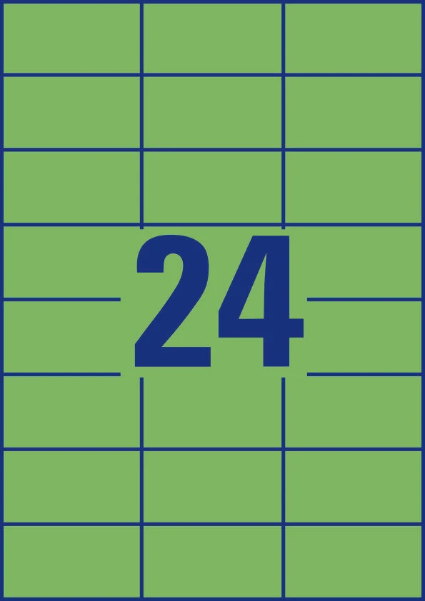 AVERY ZWECKFORM 3450 Étiquettes, 70 × 37 mm, 100 feuilles