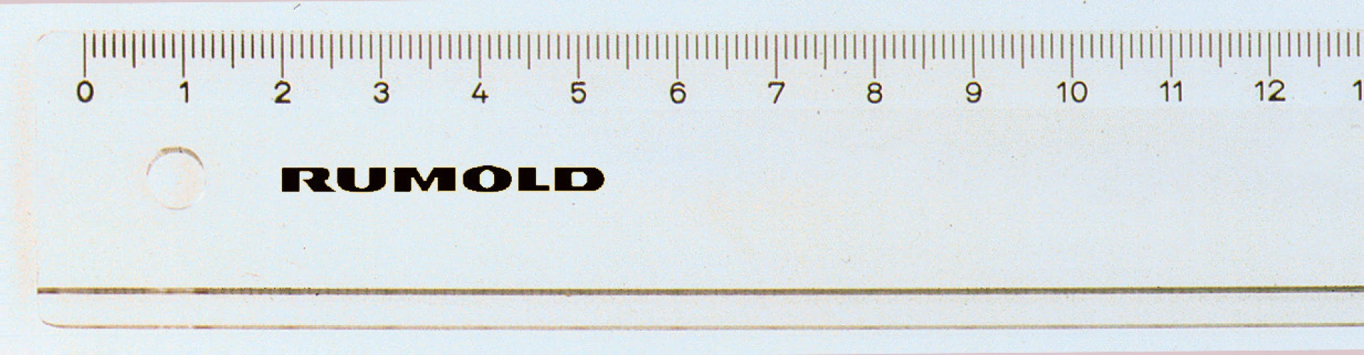 RUMOLD Techniker-Flachlineal 30 cm