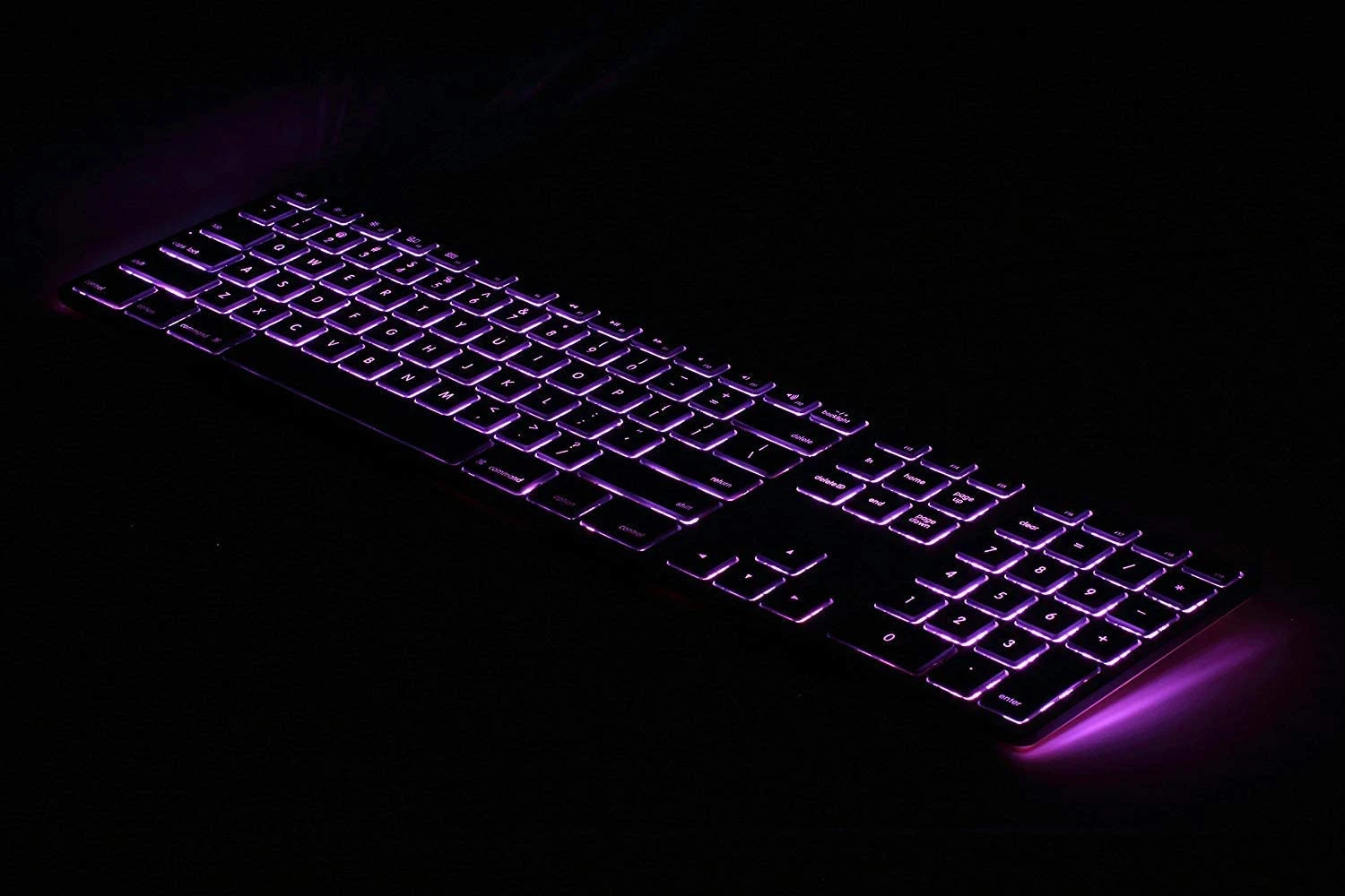 Matias Clavier USB étendu Mac OS avec rétroéclairage RGB