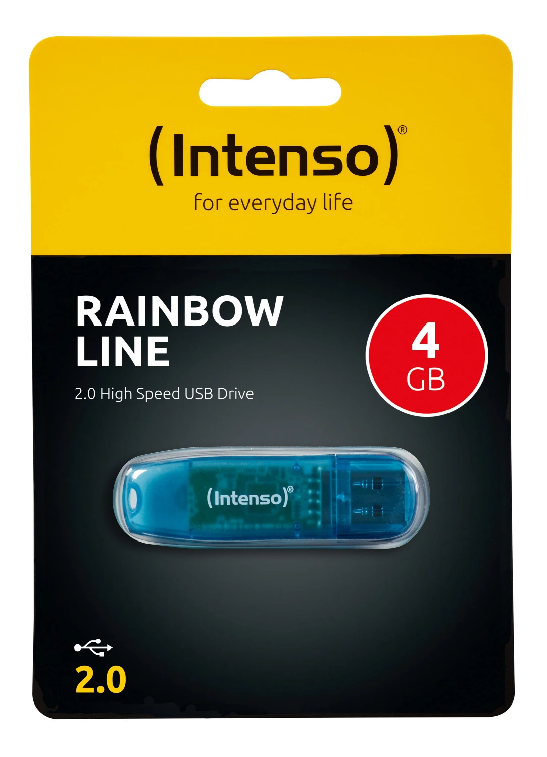INTENSO USB-Stick Rainbow Line 4GB