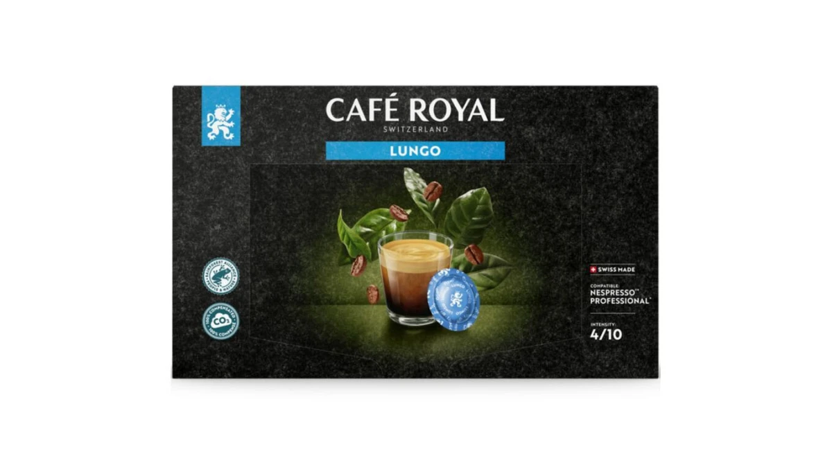CAFÉ ROYAL Dosettes Professional Lungo 50 pièces