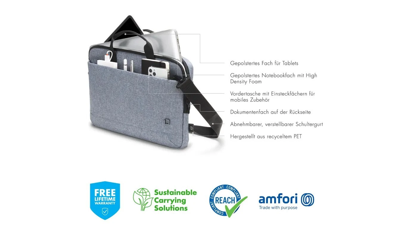 DICOTA Eco Slim Case MOTION 15.6"