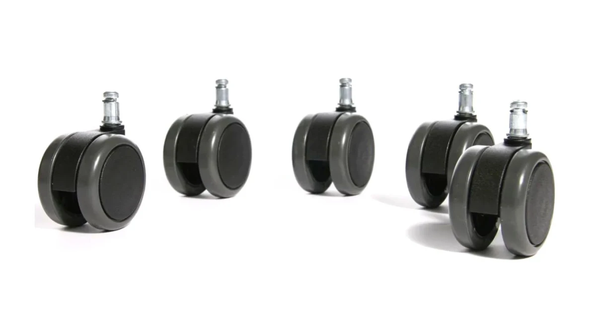 TOPSTAR Roulettes pour sols durs, grandes, 5 pcs.