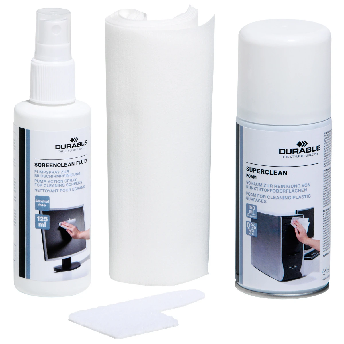 DURABLE Set de nettoyage PC Cleaning - Set