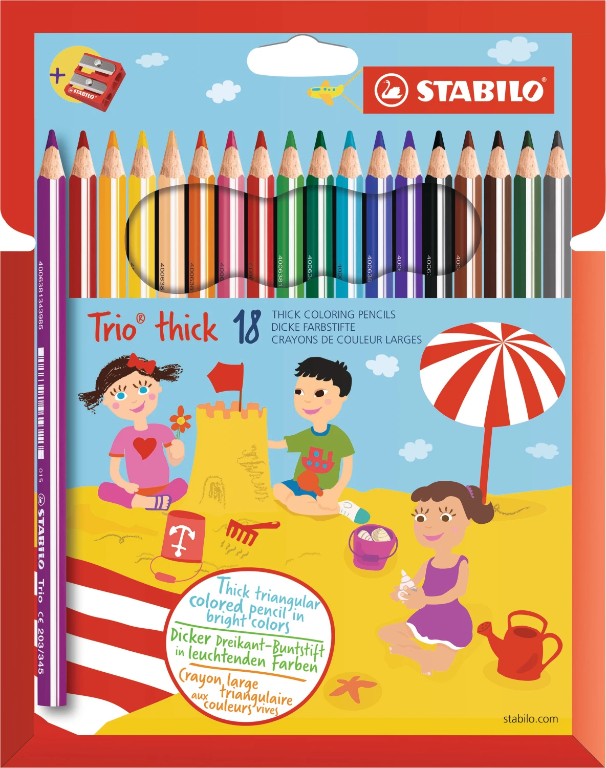 STABILO Trio dick Farbstifte