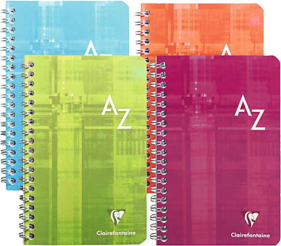 CLAIREFONTAINE Spiralheft assortiert 9.5 x 14 cm