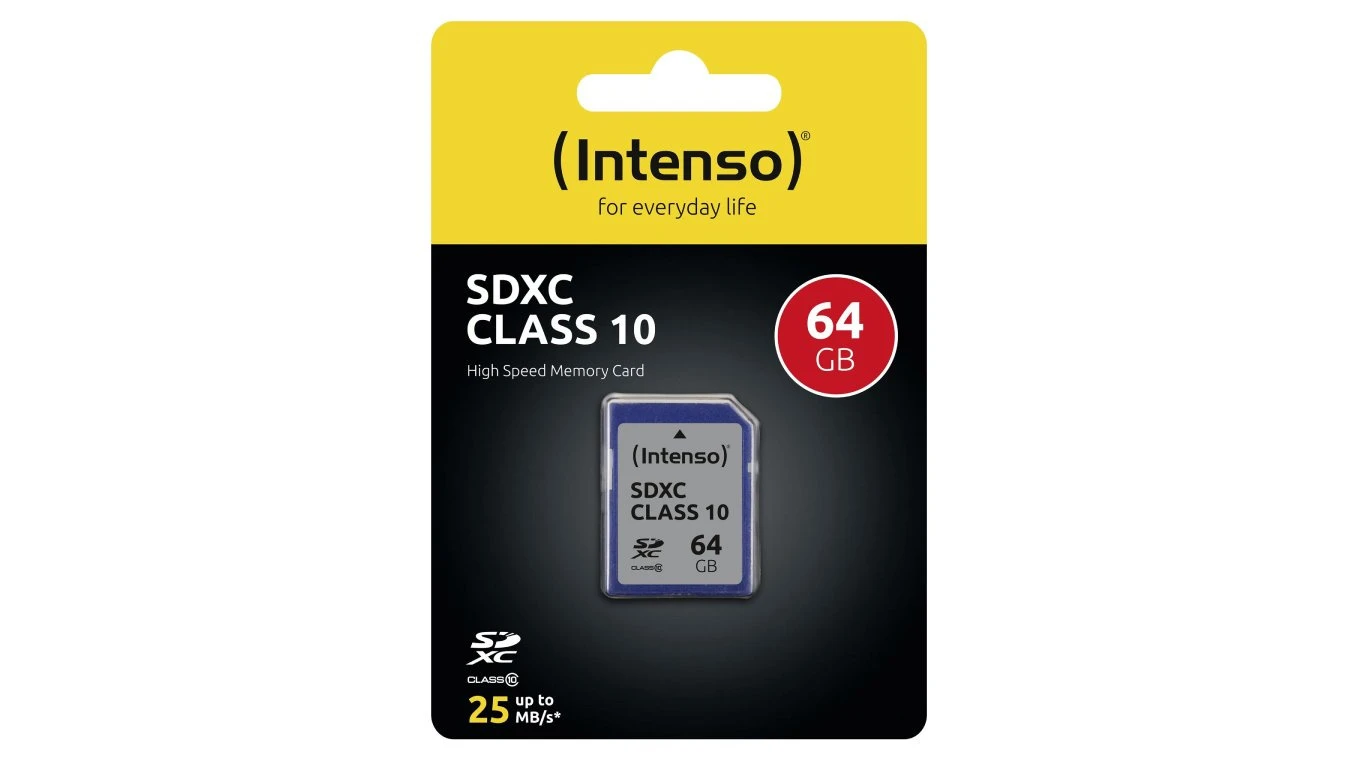 INTENSO SDXC Card 64GB  Class 10