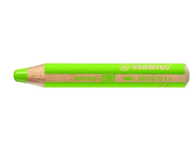 STABILO Farbstifte Woody 3 in 1