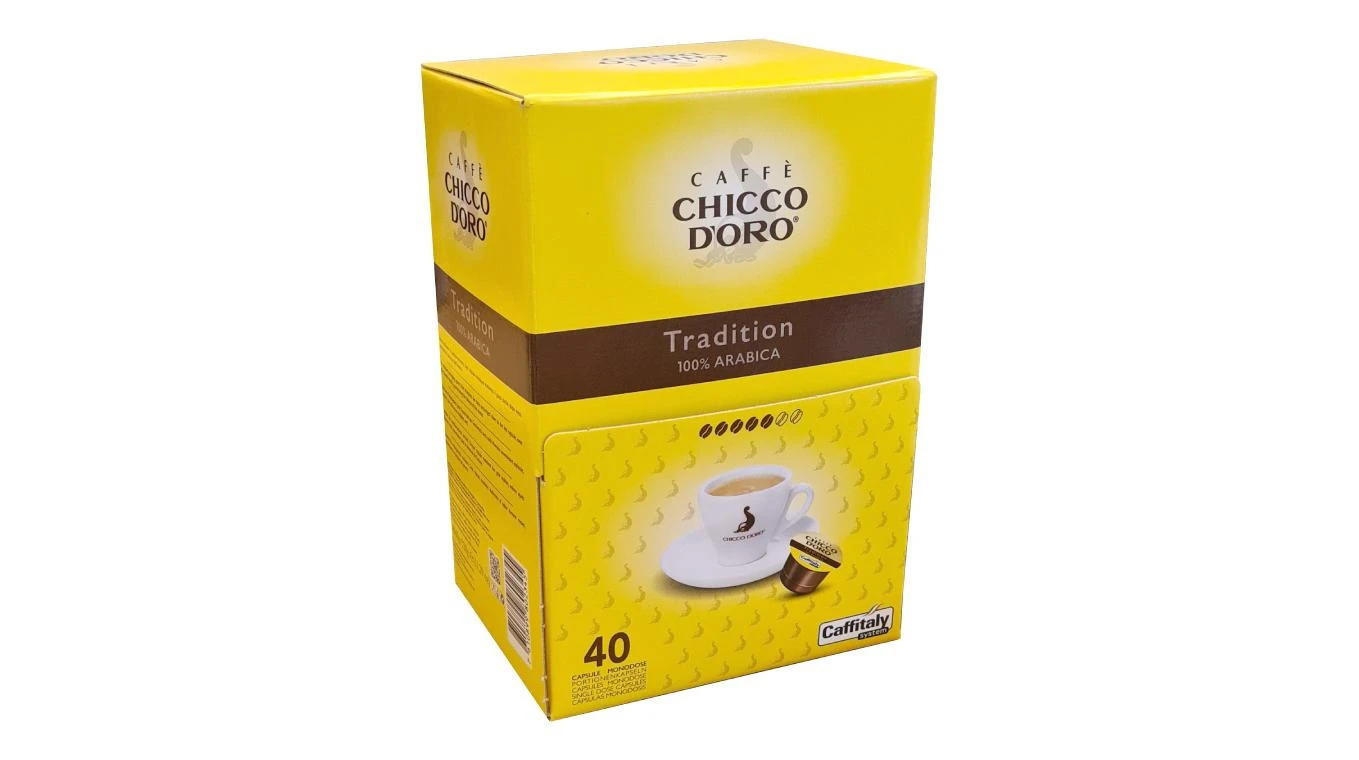 CHICCO D'ORO Capsules de café Caffitaly Tradition Arabica 40 pièces