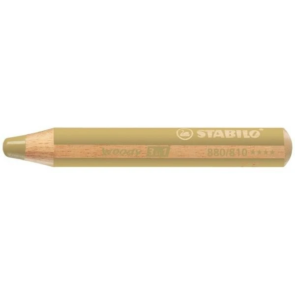 STABILO Farbstifte Woody 3 in 1