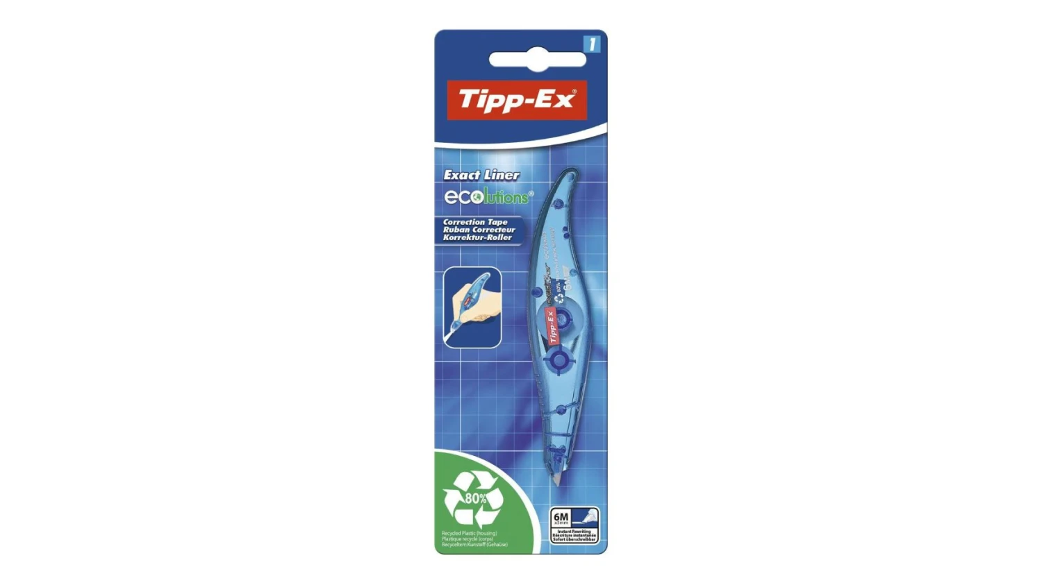 TIPP-EX Rouleau correcteur Exact Liner 5 mm x 6 m