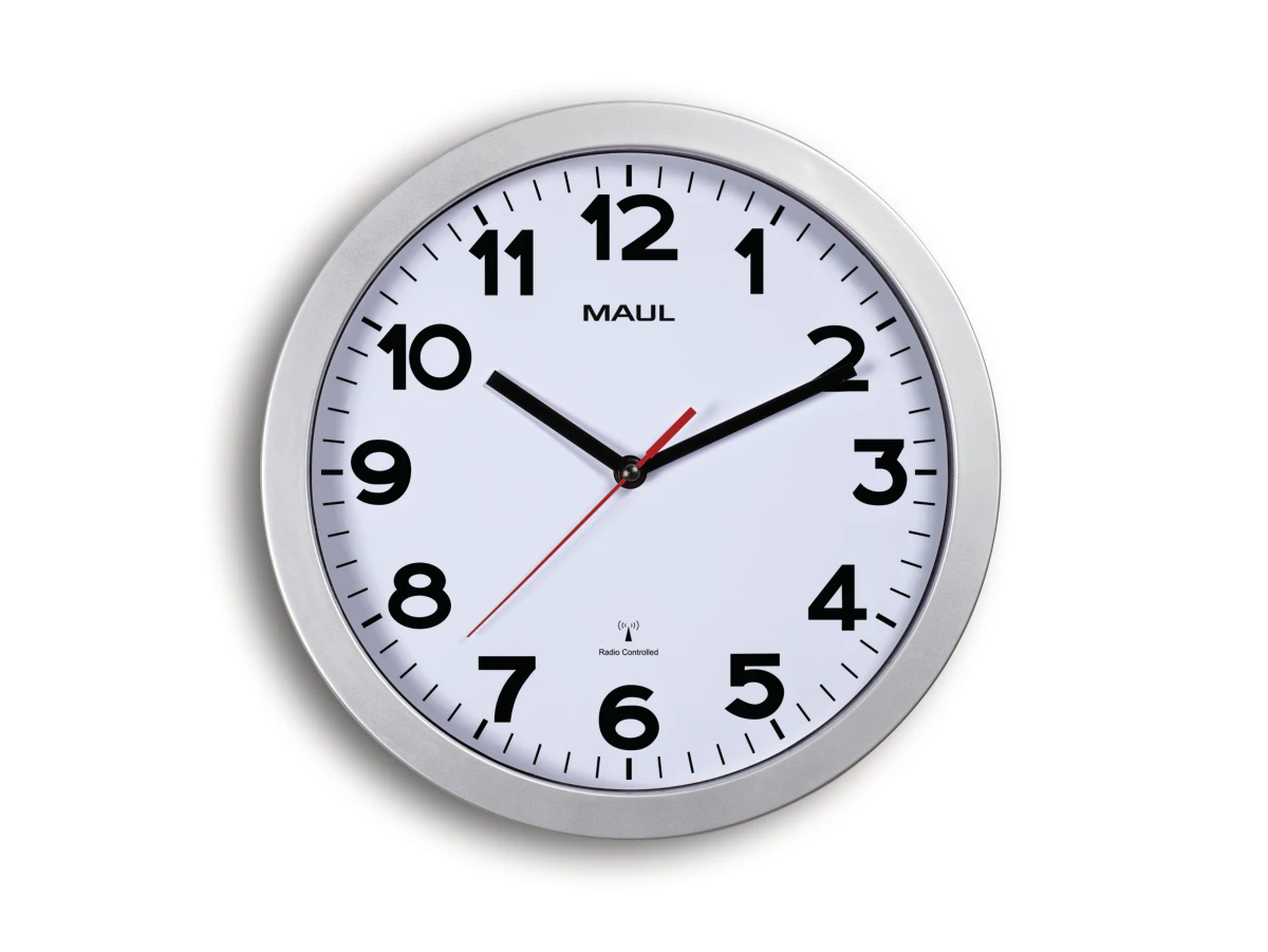 MAUL Horloge argent MAULstep 30RC - 30 cm