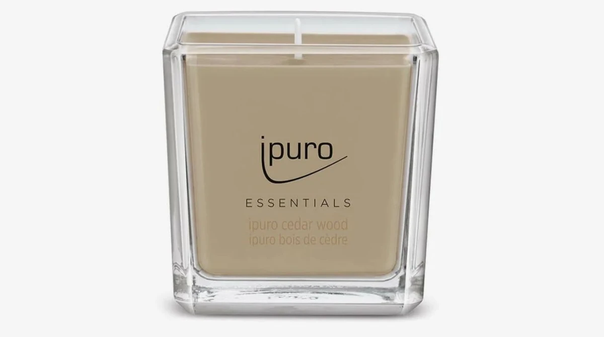 IPURO Duftkerze Essentials Cedar Wood