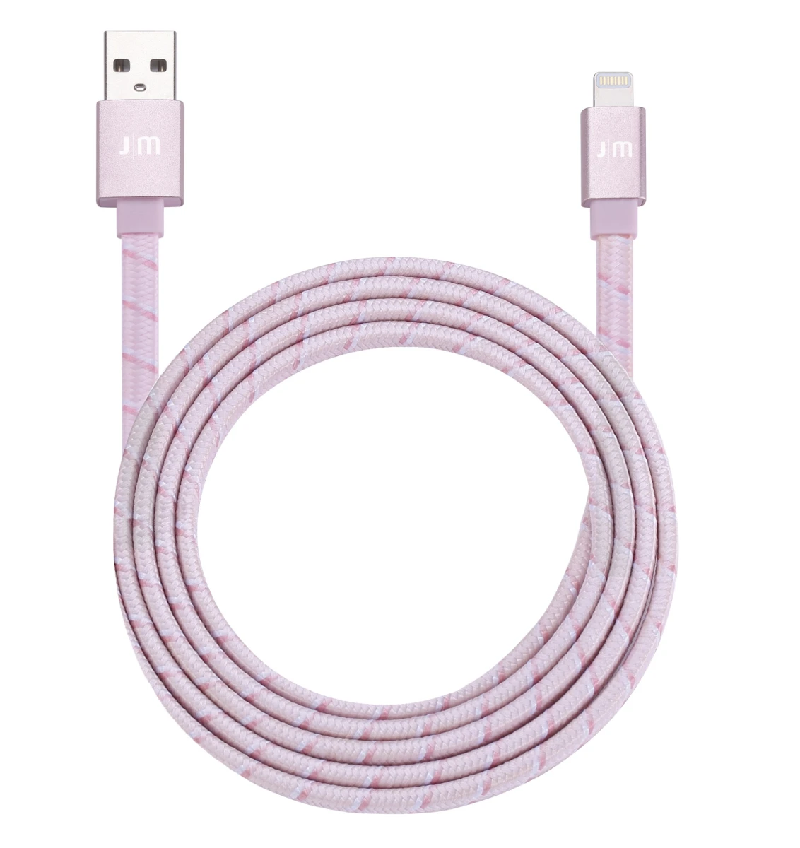 Just Mobile AluCable Flat (tressé) - Lightning 1.2 m