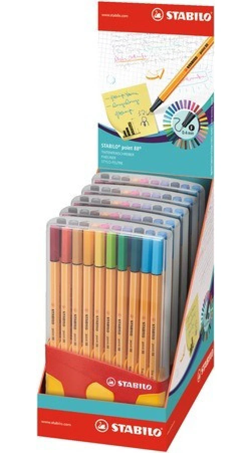 STABILO Faserschreiber Point 88 - Box (20x)