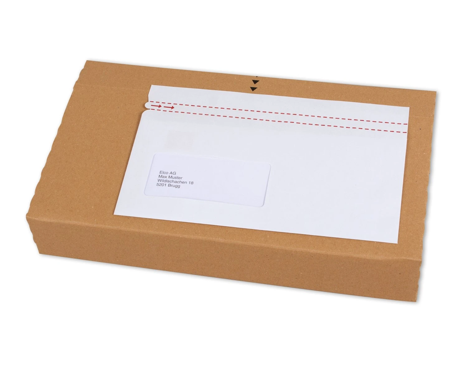 ELCO Quick Vitro papier C5/6, neutre, fenêtre à gauche
