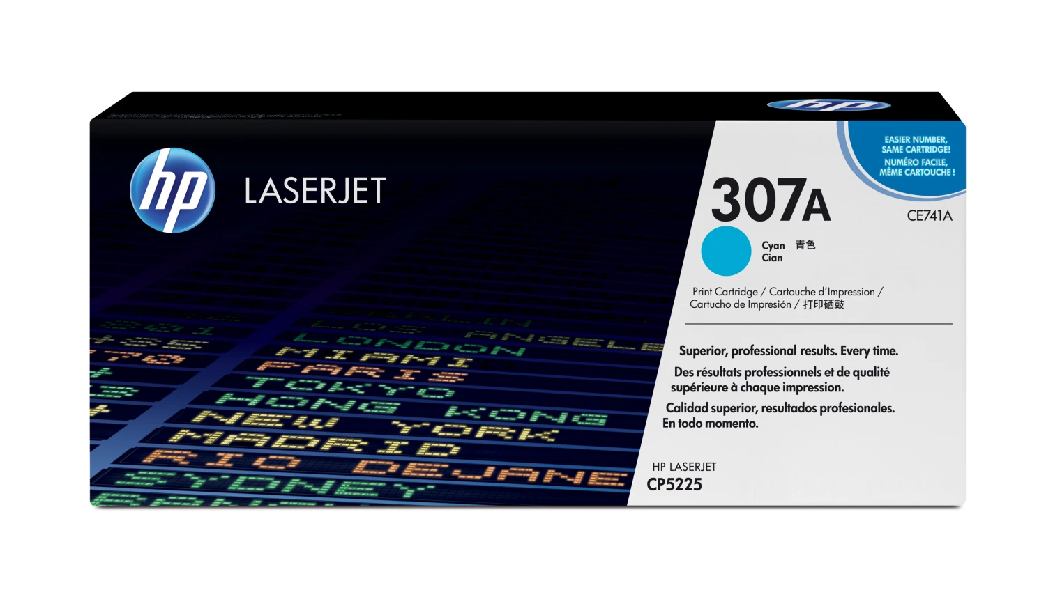 HP 307A Cartouche toner cyan
