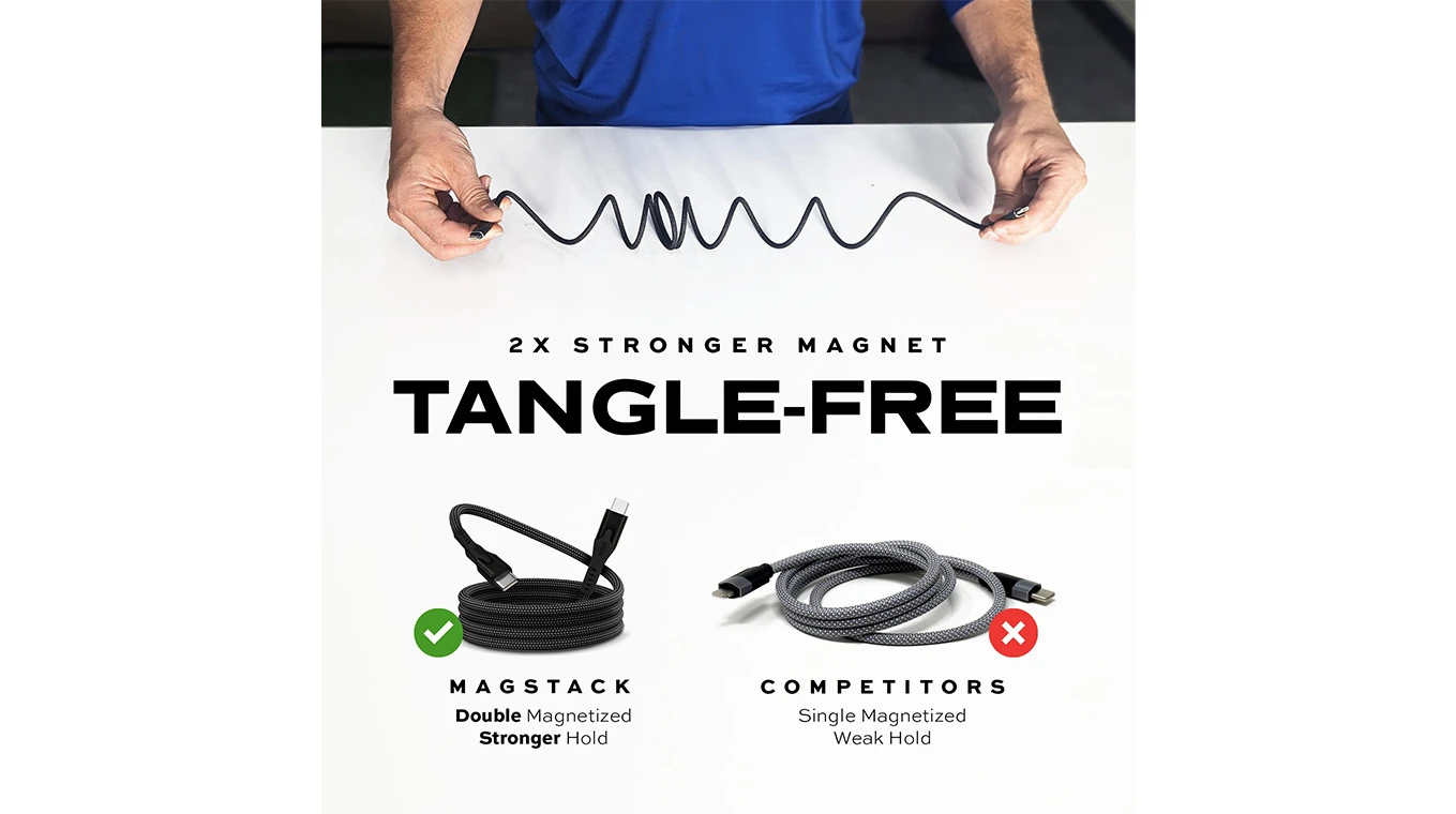 STATIK MagStack Pro USB-C zu C Kabel
