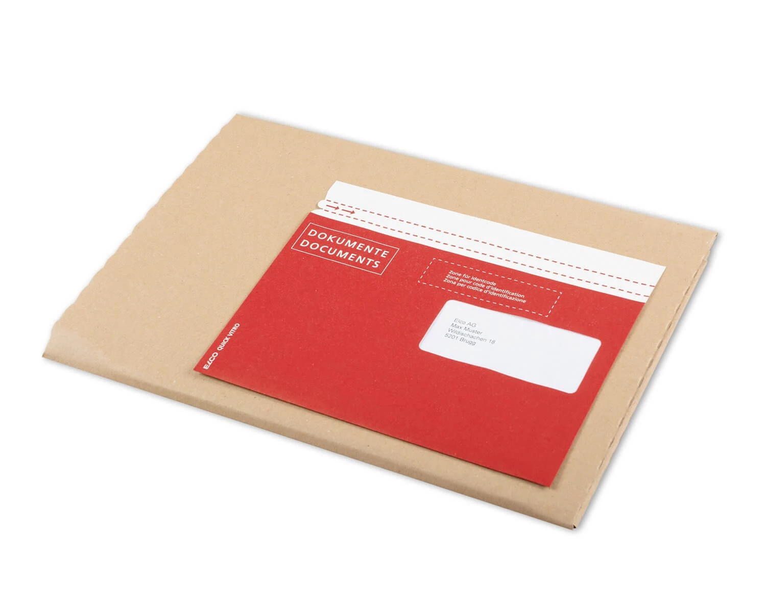 ELCO Quick Vitro Papier C5, "Documents", fenêtre à droite
