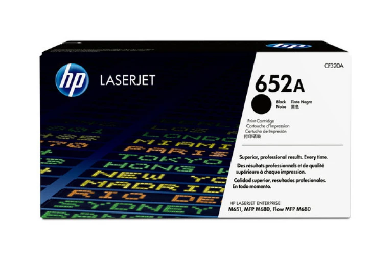 HP 652A  Cartouche toner noir