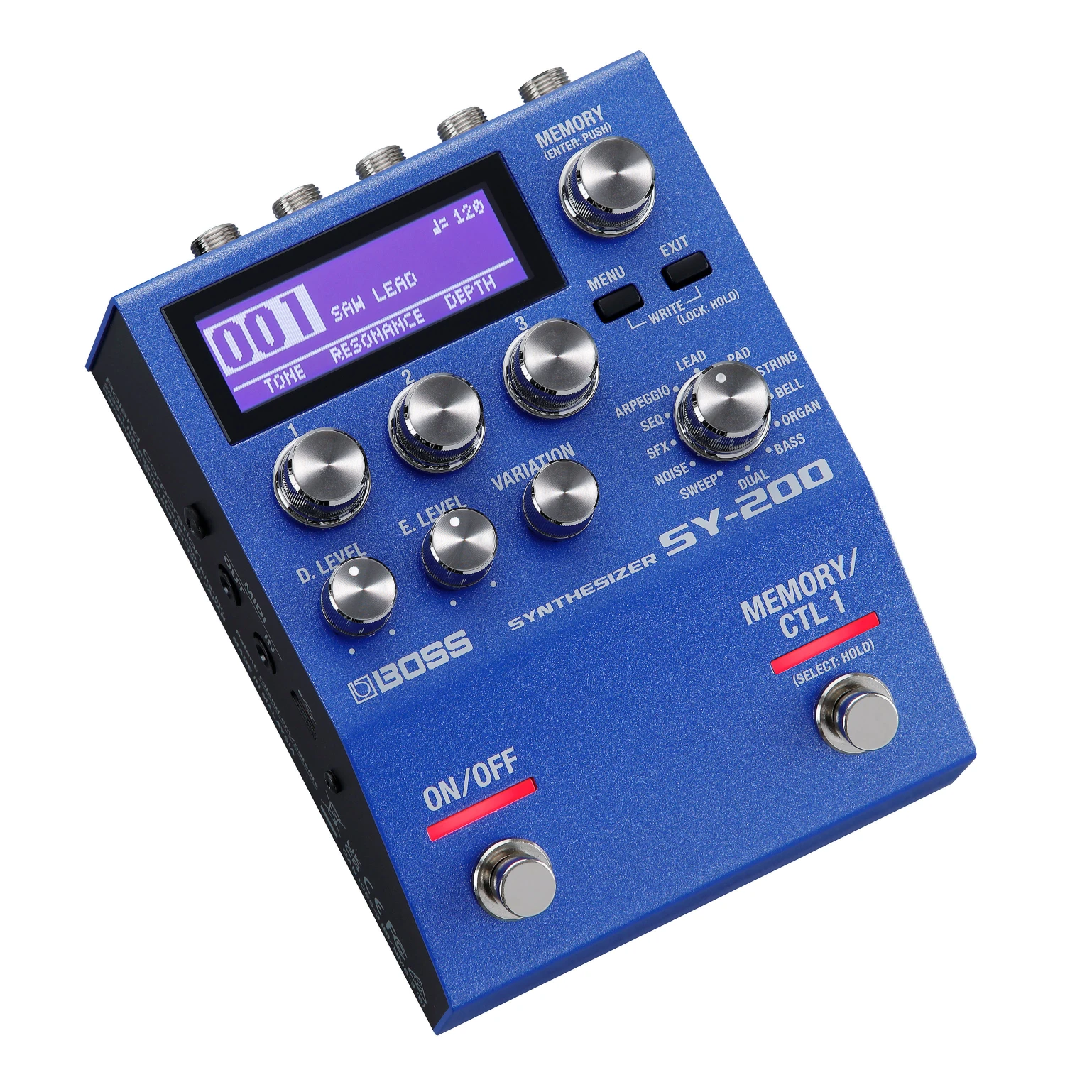 Boss SY-200 pédale compacte de synthétiseur