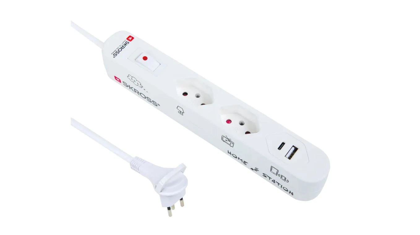 SKROSS Steckdosenleiste Home Station USB-C