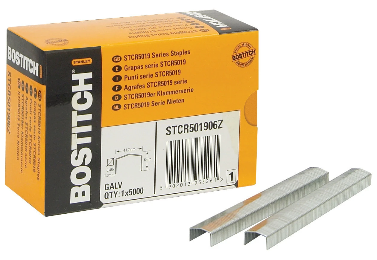 BOSTITCH Heftklammern 6 mm STCR 5019 1/4, 5000x