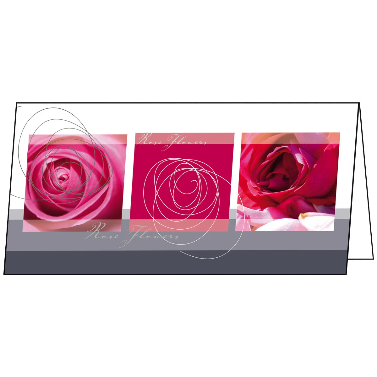 Cartes à motif Sigel, Melrose, carton brillant