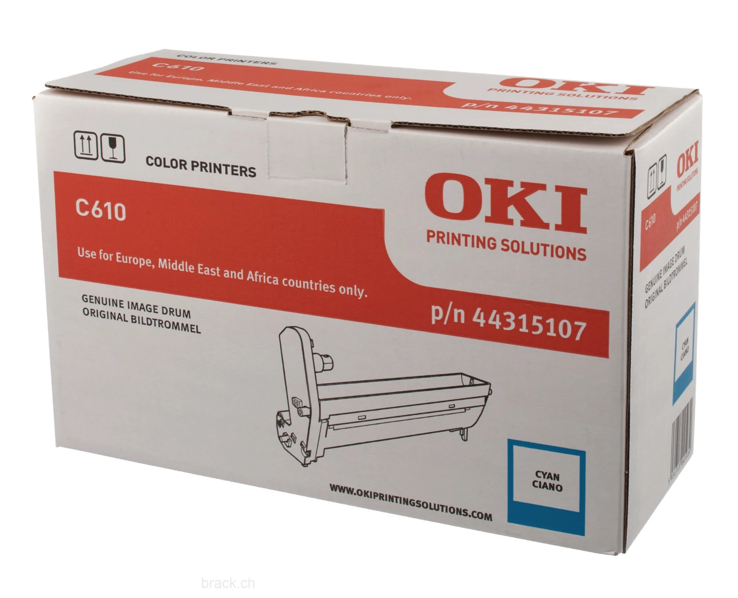 OKI 44315107 Tambour d'image cyan