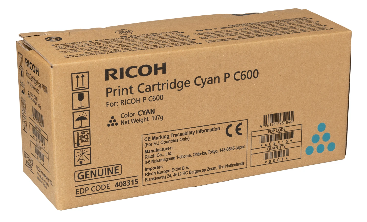 RICOH Toner cyan