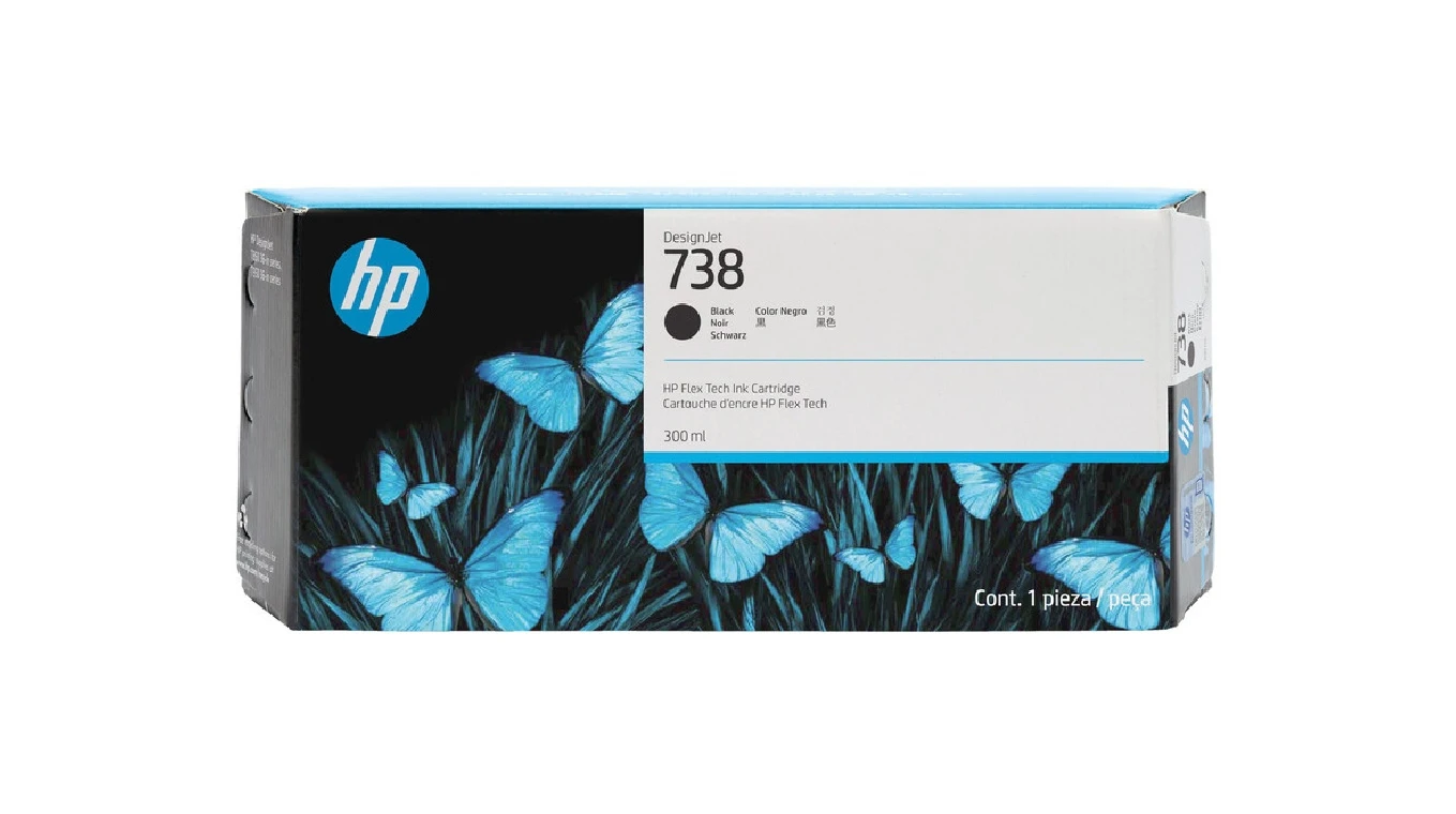 HP Tintenpatrone 738 black