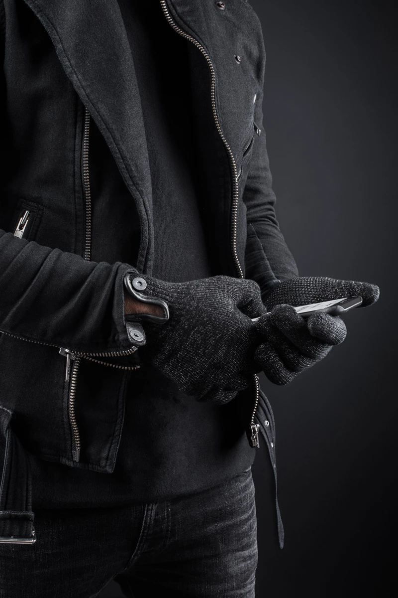 Mujjo Single Layerd Touchscreen Handschuhe S