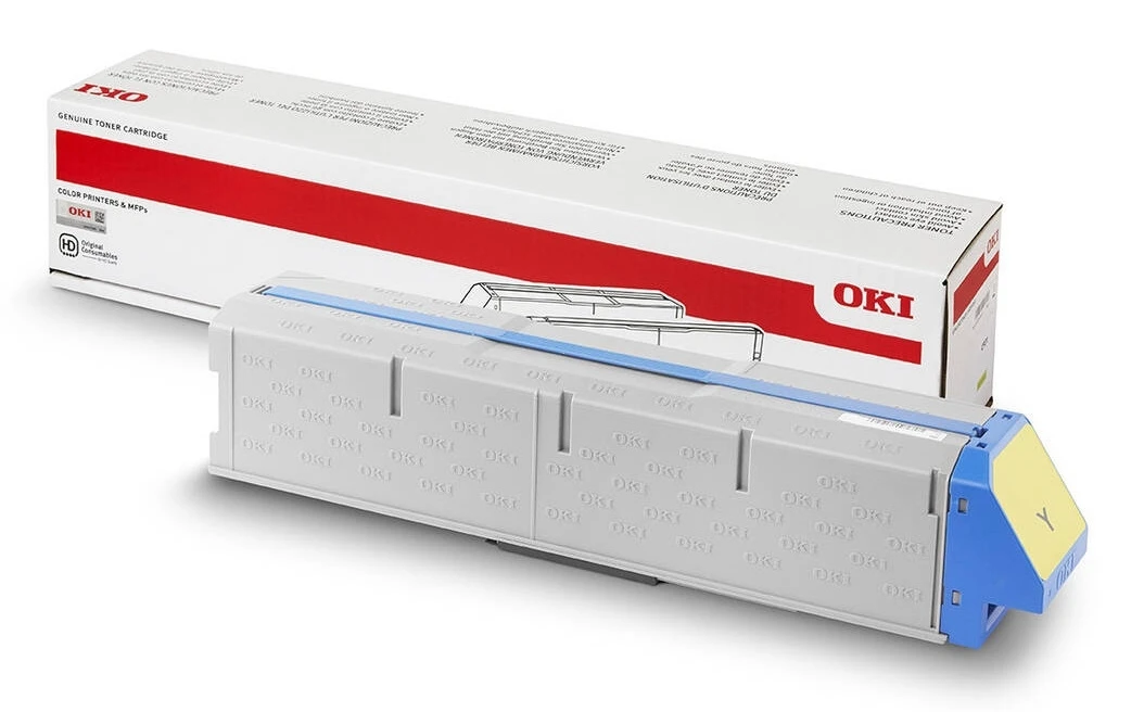 OKI 45536437 Toner gelb
