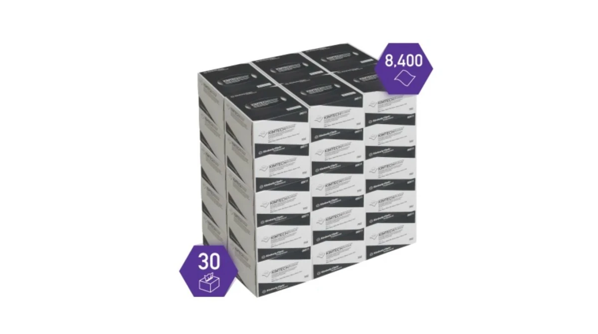 KIMBERLY-CLARK Essuyeurs de précision Kimtech Science boîte 30 pièces