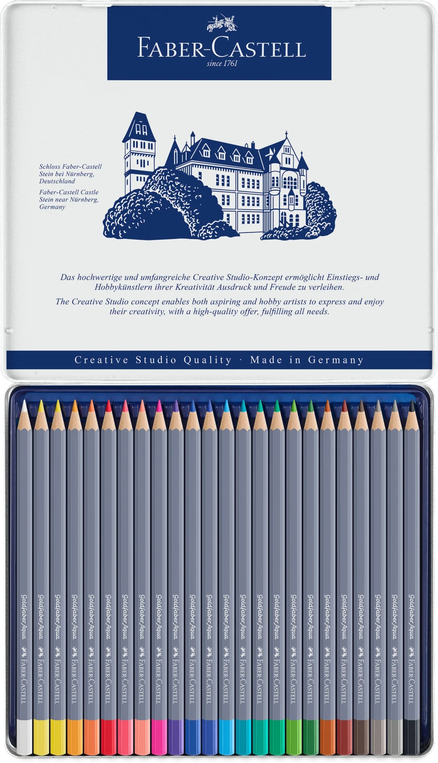 FABER-CASTELL Goldfaber Aquarellstift 24 Stk.