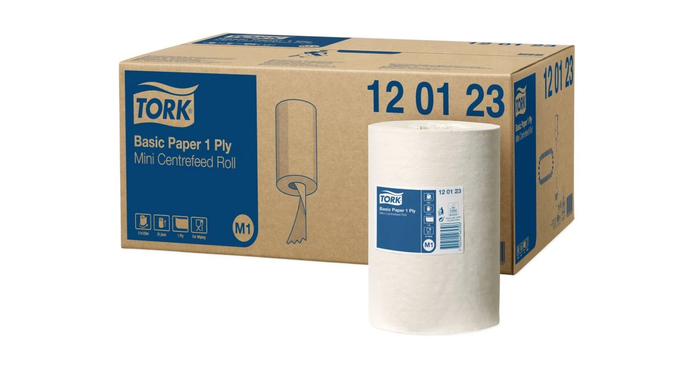 TORK  Papierwischtücher Universal Standard Mini, 1-lagig, 11 Rollen