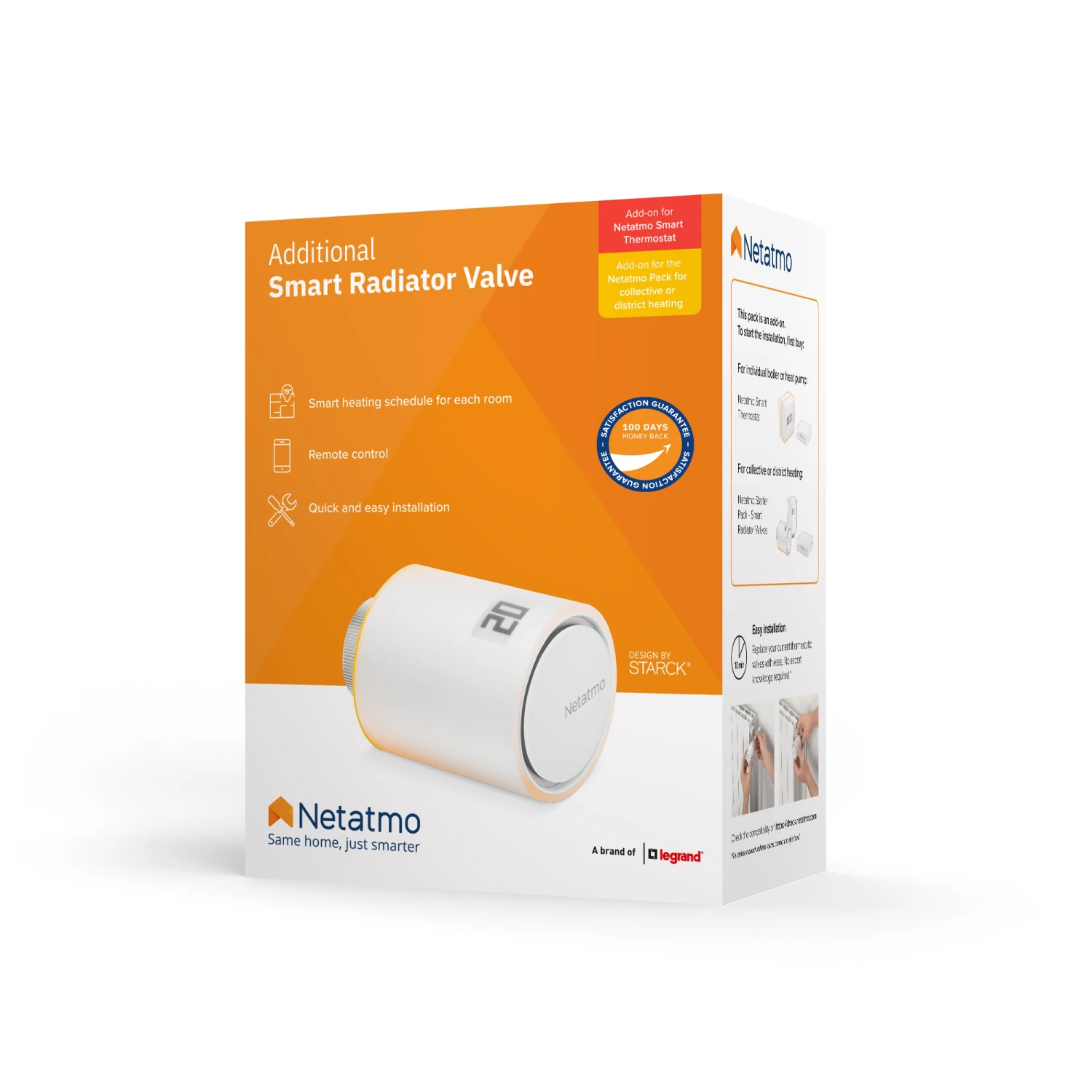Netatmo Zusätzliches Smartes Heizkörperthermostat