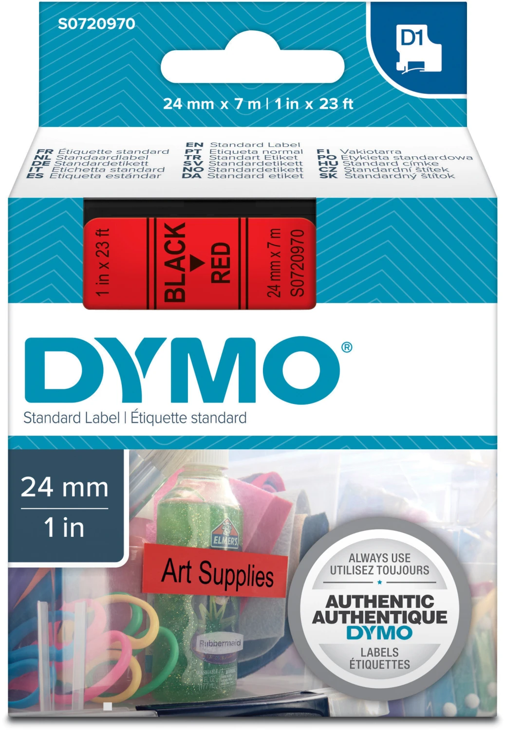 DYMO D1 Schriftband S0720970 19 mm x 7 m