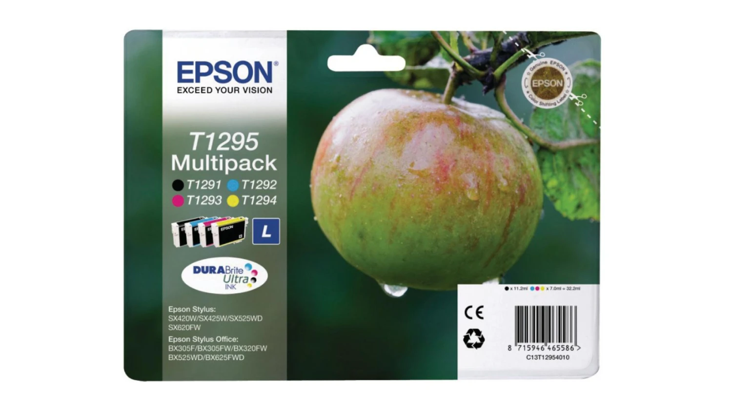 EPSON T1295 Multipack Cartouches d'encre CMYBK