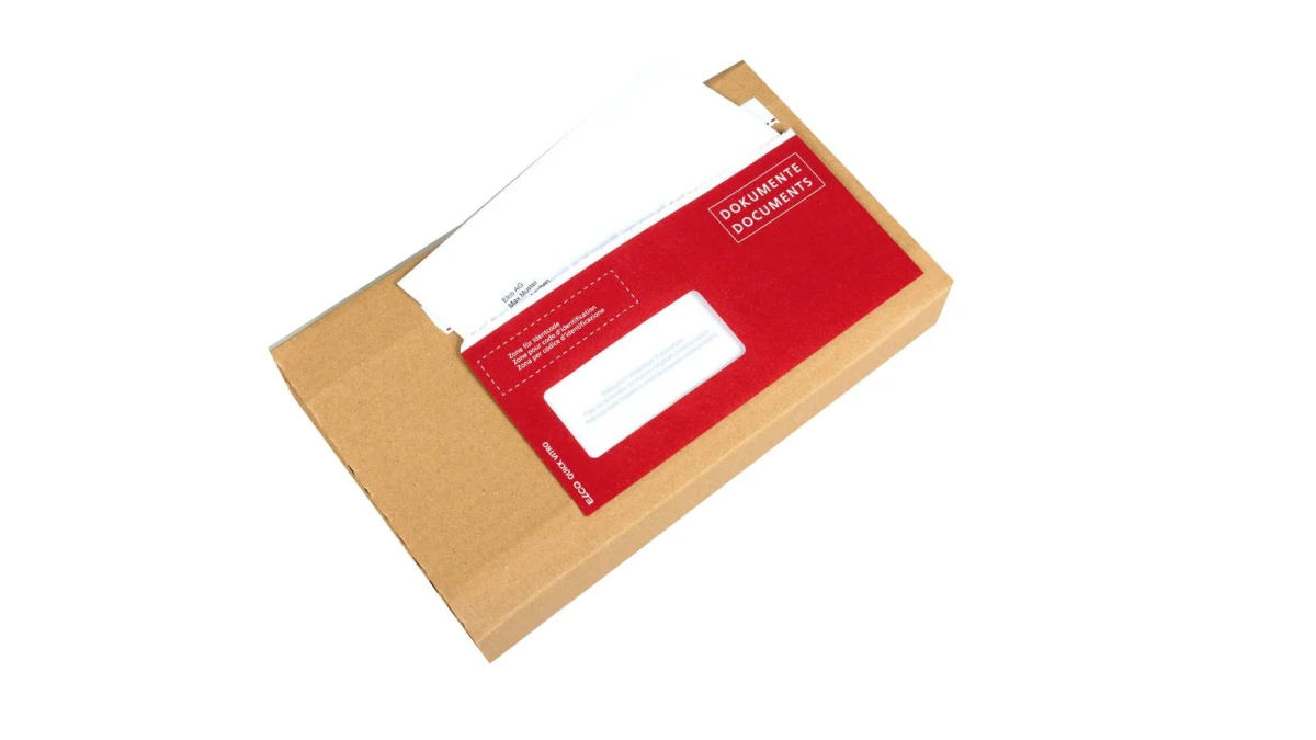 ELCO Quick Vitro Papier C5/6 "Documents", fenêtre à gauche