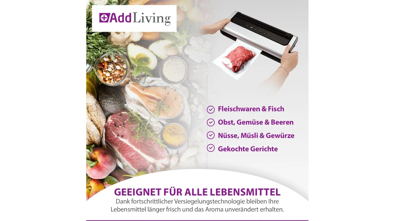 AddLiving Appareil de mise sous vide V100